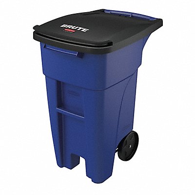 RUBBERMAID COMMERCIAL PRODUCTS 1971943 Garbage Can Free-Standing Roll Out 32 gal.
