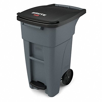 RUBBERMAID COMMERCIAL PRODUCTS 1971944 Garbage Can Free-Standing Roll Out 32 gal.