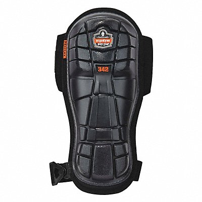 PROFLEX BY ERGODYNE 342 Knee Pad UNIV Clip Hook & Loop Black PR