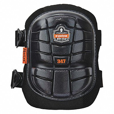 PROFLEX BY ERGODYNE 347 Knee Pad UNIV Clip Black PR