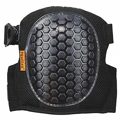PROFLEX BY ERGODYNE 367 Knee Pad UNIV Clip Hook & Loop Black PR