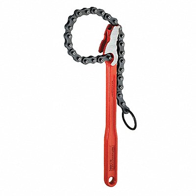 ROTHENBERGER 70235 Chain Pipe Wrench Steel 4 Single End