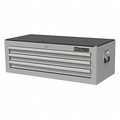 WESTWARD 53RH51 Silver Heavy Duty Intermediate Chest