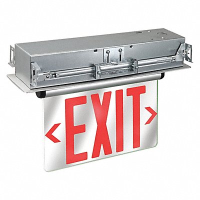 LUMAPRO 53RH96 Ext Sgn Alum Silvr 14 9/16in 3W