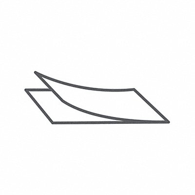GRAINGER 461XXPB1215 Film UHMW 12 x15ft 0.02 T OffWhite