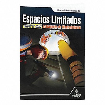 JJ KELLER 45373 Handbook Confined Space Training PK10