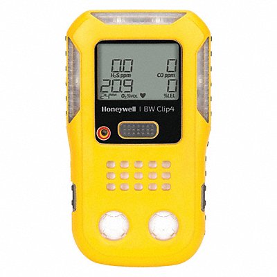 BW TECHNOLOGIES BWC4YC Multi-Gas Detector Type LEL/O2/CO/H2S