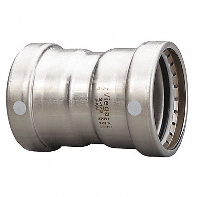 VIEGA PROPRESS 85307 ProPress XL coupling w/ stop 4 x 4