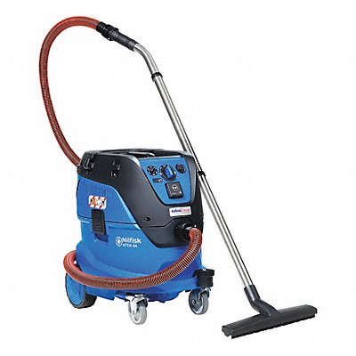 NILFISK 107412125 Shop Vacuum 11.09 gal Plastic 150 cfm