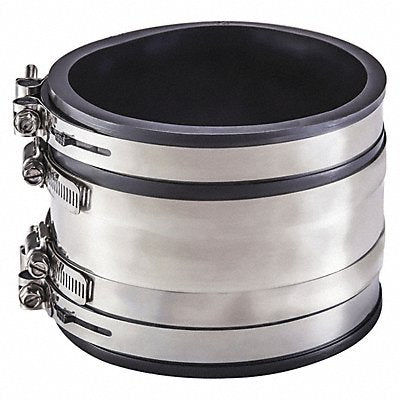 GRAINGER DX500244RC Coupling PVC 4 For Pipe Size 4 Clamps