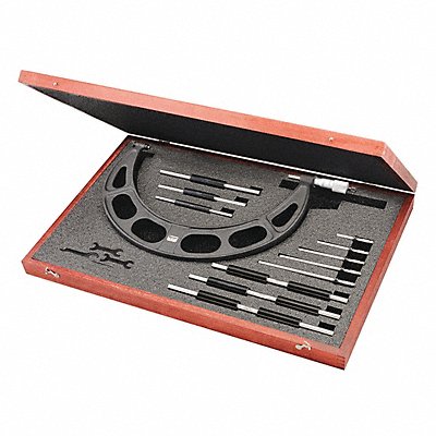 STARRETT 2241GRLZ Anvil Micrometer Set 6 to 12 Range