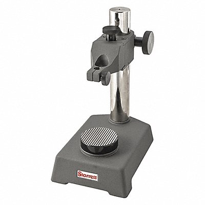 STARRETT 3672 Indicator Stand Cast Iron 1.000 Rod dia