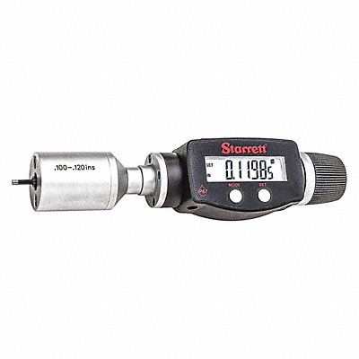 STARRETT 770BXTZ120 Internal Micrometer 0.100 to 0.120 Range