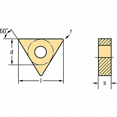 WALTER VALENITE TNMG160404MK5WKK10S Triangle Turning Insert TNMG Carbide