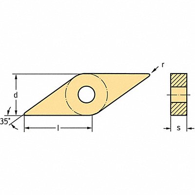 WALTER VALENITE VNMG160408MK5WKK20S Diamond Turning Insert VNMG Carbide