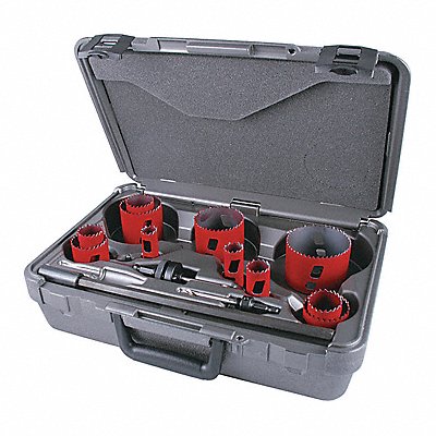 MORSE MHS08I Hole Cutter kit Saw Range 7/8 to 1-3/8