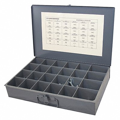 GRAINGER CPS1PJC4GR HexHeadCap Screw Assortment No ofPieces 730