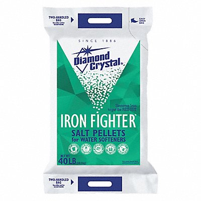 DIAMOND CRYSTAL 100012408 Water Softener Salt 40 lb Crystals