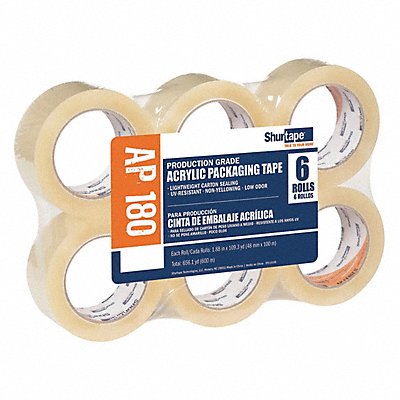 53XL99 SHURTAPE AP180 Packaging Tape Acrylic PK6