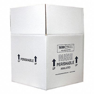 POLAR TECH 53XM45 Insulated Shipping Container Cardboard