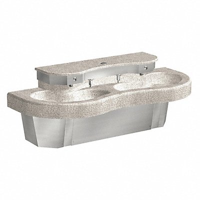 BESTCARE 37920030 Meridian Lav Sys Oval 22inx12inx3in