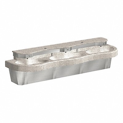 BESTCARE 37930026 Meridian Lav Sys Oval 24inx12inx3in