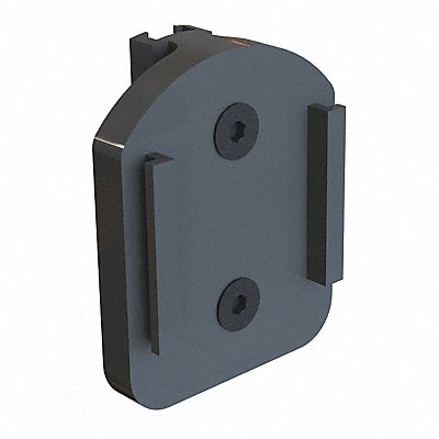 BANNER STAKES MH5110 Retractable Belt Barrier 3 H Black