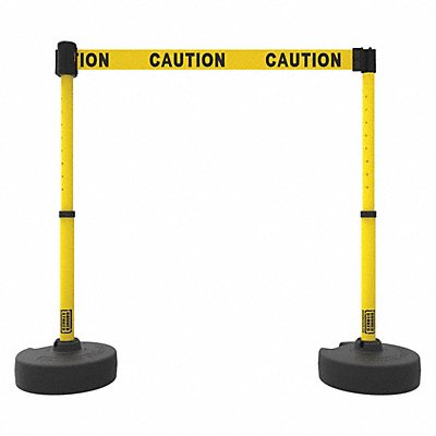 BANNER STAKES PL4282 PLUS Barrier Set X2 Yellow Caution