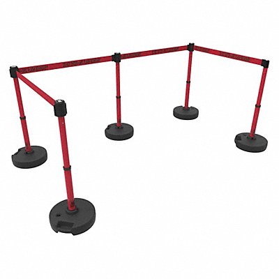 BANNER STAKES PL4597 PLUS Barrier Set X5 Arc Flash Bndry PK5