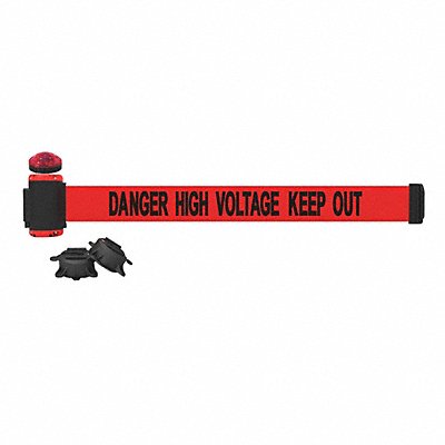 BANNER STAKES MH7009L Belt Barrier Yellow/Black Stripe Belt
