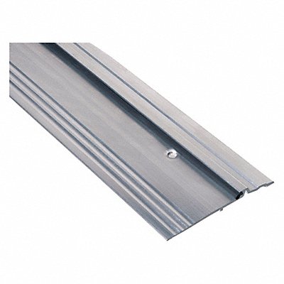 NATIONAL GUARD 896N48 Door Bumper Threshold Fluted Top 4 ft L
