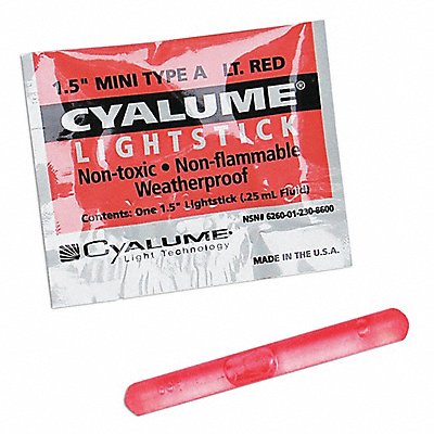 53YJ07 ABILITY ONE 6260010000000 Lightstick 4 hr Duration 1-1/2 L PK50