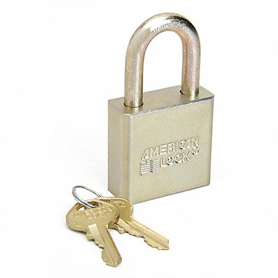 ABILITY ONE 5340020000000 Keyed Padlock Alike Steel PK10