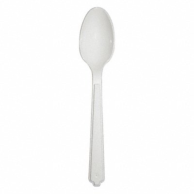 ABILITY ONE 7340000000000 Spoon White Skilcraft Med PK100