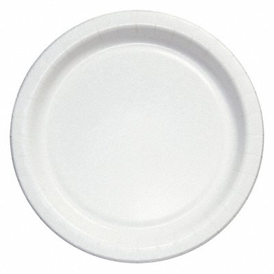 ABILITY ONE 7350010000000 Disposable Paper Plate 7 in White PK1000