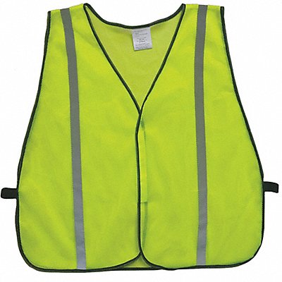 CONDOR 53YM02 Back Stp Vest Unrated Yellow/Grn 2/3XL
