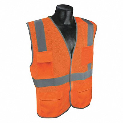 CONDOR 53YN32 J6035 High Visibility Vest Orange/Red 4XL/5XL