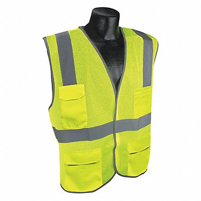 CONDOR 53YM20 J6026 High Visibility Vest Yellow/Green S/M