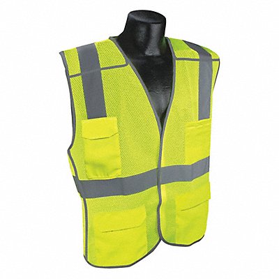 CONDOR 53YN41 J6036 Breakaway Vest Yellow/Green S/M