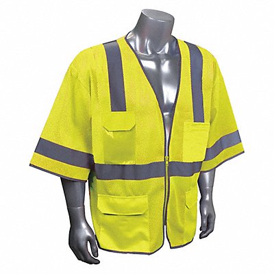CONDOR 53YN80 J6040 High Visibility Vest Yellow/Green XL