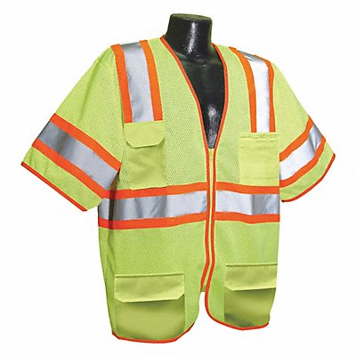 CONDOR 53YN94 J6041 High Visibility Vest Yellow/Green M