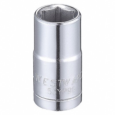 WESTWARD 53YP90 Socket Steel Chrome 7 mm