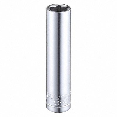 WESTWARD 53YR36 Socket Steel Chrome 8 mm