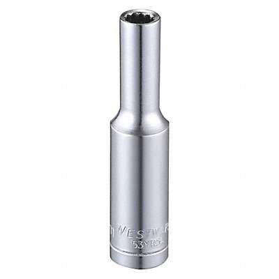 WESTWARD 53YR54 Socket Steel Chrome 5 mm
