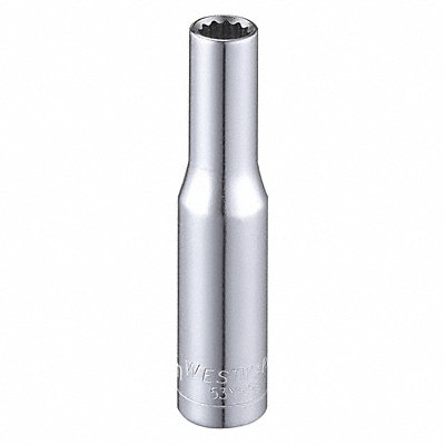WESTWARD 53YR55 Socket Steel Chrome 5.5 mm