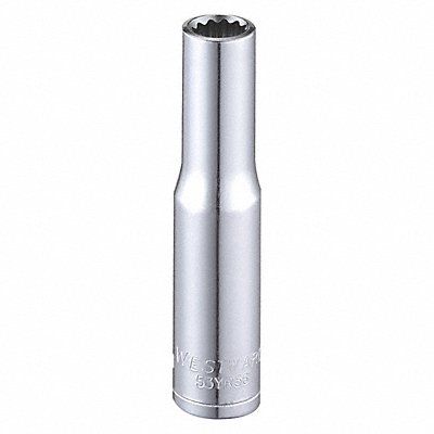 WESTWARD 53YR56 Socket Steel Chrome 6 mm