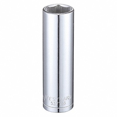 WESTWARD 53YT56 Socket Steel Chrome 13 mm