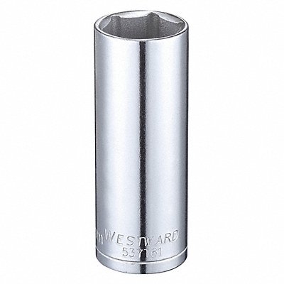 WESTWARD 53YT61 Socket Steel Chrome 18 mm