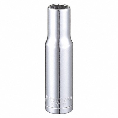 WESTWARD 53YT87 Socket Steel Chrome 9 mm