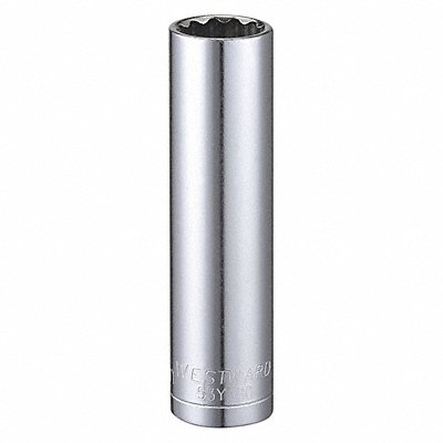 WESTWARD 53YT90 Socket Steel Chrome 12 mm